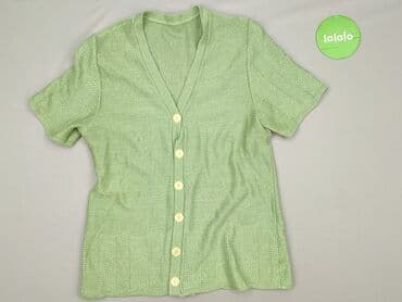 sweter z krótkim rękawem męski: Kardigan damski, rozmiar S — 2