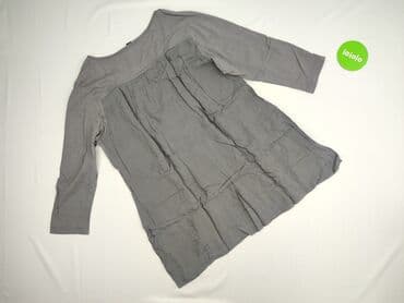 szara bluzka h m: H&M, Tunika damska, rozmiar XL — 3
