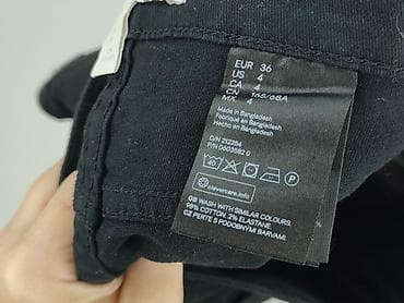 biale trampki: H&M, Szorty damskie, rozmiar S — 5