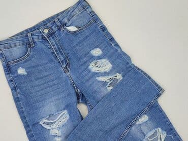 dżinsy dla puszystych: H&M Divided, Jeansy damskie, rozmiar M — 1