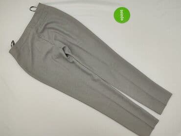 szare szerokie jeansy: Atmosphere, Spodnie materiałowe damskie, rozmiar S — 3