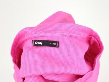 sinsay bluzki z krótkim rękawem: Sinsay, T-shirt damski, rozmiar XS — 4