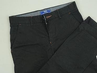 hand work denim: Spodnie materiałowe damskie, rozmiar L — 1