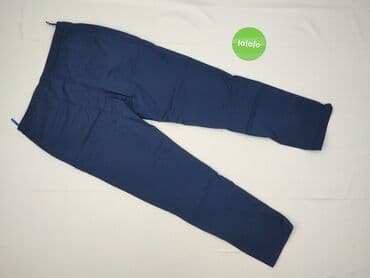 granatowe chinosy damskie: Spodnie materiałowe damskie, rozmiar M — 3