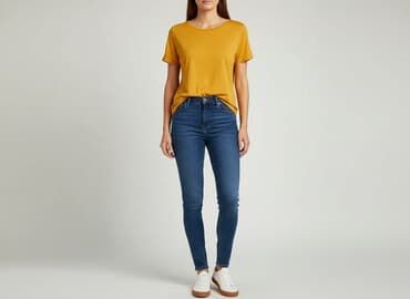 amisu t shirt: Amisu, T-shirt damski, rozmiar L — 1