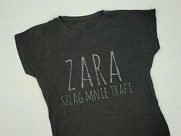 bluzki trapezowe: Zara, T-shirt damski, rozmiar L — 1