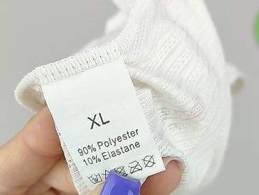 bialy top: Top damski, rozmiar XL — 4