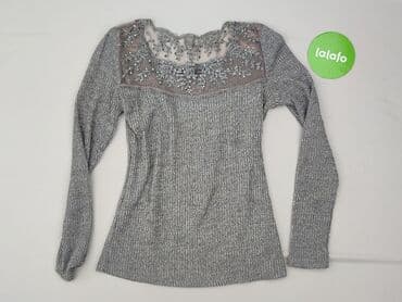 bluzki z tiulem czarne: Bluzka damska, S — 2