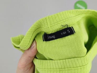 limonkowy t shirty: Sinsay, T-shirt damski, rozmiar S — 4