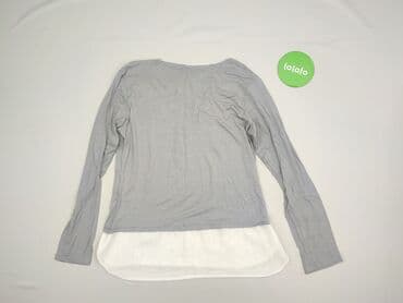 szara bluzka damska: Bluzka damska, rozmiar S — 3