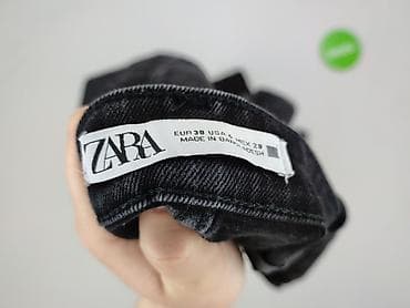 pull and bear cargo: Zara, Jeansy damskie, rozmiar M — 4