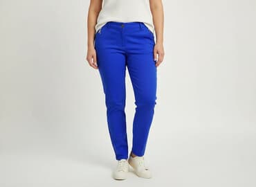 m sara spodnie woskowane: M.Sara, Material trousers for women, size XL — 1