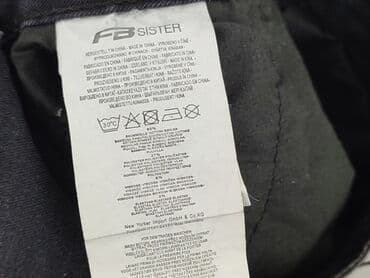 spódniczka dżinsowe z wysokim stanem: FB Sister, Spódnica damska, rozmiar XS — 4