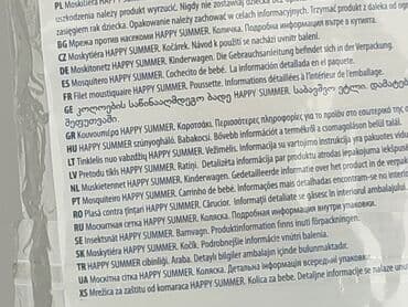 allegro kombinezon zimowy dla niemowlaka: Uniwersalna moskitiera BabyOno z kolekcji HAPPY SUMMER, przeznaczona — 4