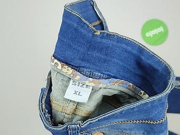 proste jeansy: Jeansy damskie, rozmiar XL — 4