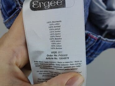 orsay jeans: Denim pants, Ergee, 9-12 months, condition - Perfect — 5