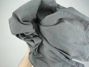 czarne spodnie wyszczuplające: Angelo Litrico, Chinosy dla mężczyzn, L — 4