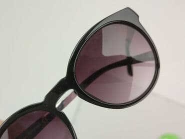 paski do sukienki srebrne: Glasses, Sunglasses, Cat eyes design, condition - Very good — 4