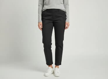 Material trousers for women, size XL