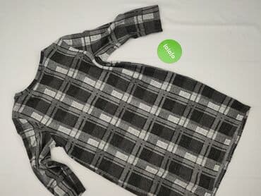 bluzka w kratę czarno biala: Tu, Tunika damska, rozmiar XL — 4