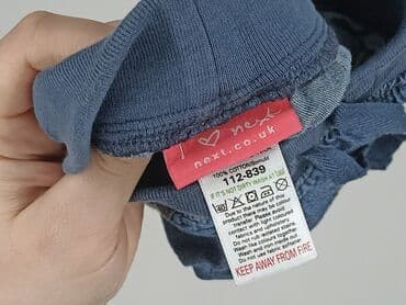 spodnie piżamowe hm: Denim pants, Next, 3-6 months, condition - Good — 4