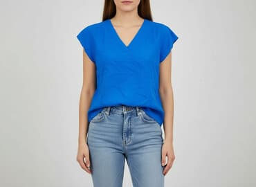 mohito marynarka niebieska: New Collection, Bluzka damska, rozmiar L — 7