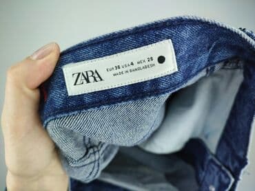 mom jeans fit zara: Zara, Jeansy damskie, rozmiar S — 4