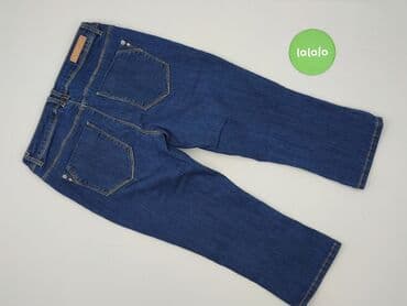 blue jeans tekst: Spodnie 3/4 damskie, rozmiar S — 3