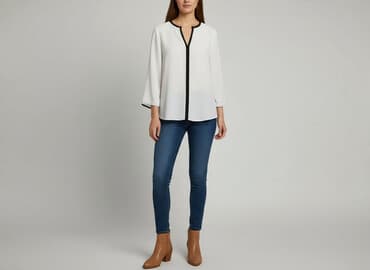 sprzedaż używanych majtek damskich: Janina, Bluzka damska, S — 6