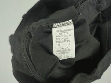 legginsy eko skóra matowe: Material trousers for women, M — 6