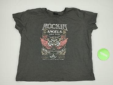 black squad bluzy: Even&Odd, T-shirt damski, rozmiar 7XL — 2