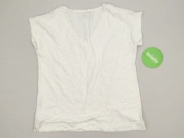 białe t shirty oversize damskie: T-shirt damski, rozmiar S — 3