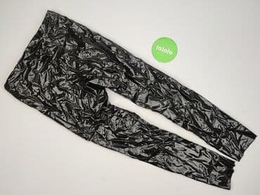 legginsy z połyskiem: Pinko, Legginsy Ze skóry ekologicznej damskie, rozmiar L — 3