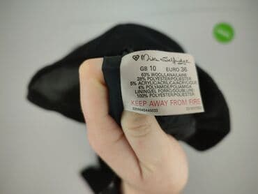 kozaki z futerkiem deichmann: Miss Selfridge, Płaszcz damski, rozmiar S — 5