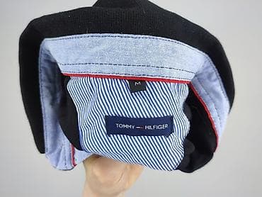 czerwone: Tommy Hilfiger, Koszulka polo dla mężczyzn, rozmiar M — 4