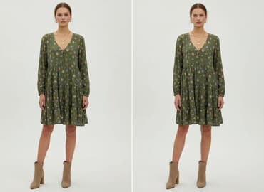 sukienka w panterkę, mohito: Mohito, Sukienka damska, rozmiar S — 6