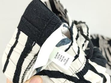 damskie legginsy wzór geometryczny: H&M, Spodnie materiałowe damskie, rozmiar M — 5