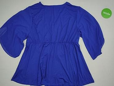 białe bluzki basic: Жіноча блуза, розмір 5XL — 3