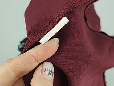 czerwona bluzki z bufkami: La petite étoile, Bluzka damska, M — 5