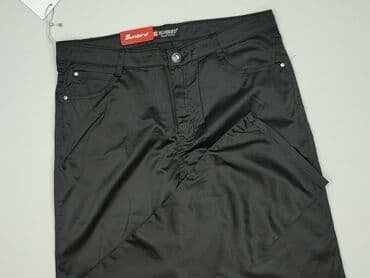 deezee sandaly czarne: Spodnie materiałowe damskie, rozmiar S — 1