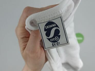 srebrna bluzka h: Skinny, Bluzka damska, rozmiar S — 5
