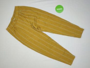 spodnie w paski pull and bear: PULL&BEAR, Material trousers for women, size S — 2