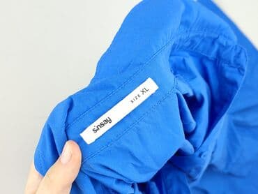 niebieska sukienka z długim rękawem: Sinsay, Women`s dress, size XL — 5