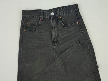 stradivarius skórzane spodnie: Jeansy damskie, rozmiar XS — 1