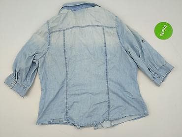 kurtka jeansowa patchwork: Yessica, Koszula damska, rozmiar XL — 3