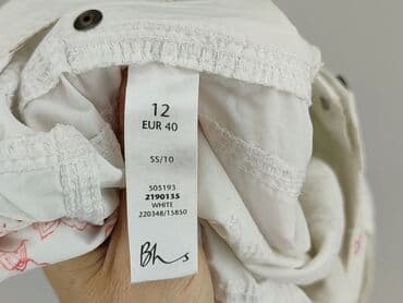 woskowane legginsy z wysokim stanem zara: Bhs, Material trousers for women, size L (EU 40) — 5