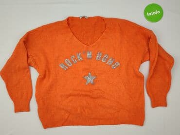 byolala kurtki zimowe: Sweter damski, rozmiar 4XL — 2