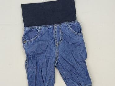 stopy rajstopy: Denim pants, 3-6 months, condition - Very good — 1