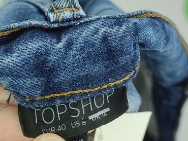 spodenko spódniczka jeans: Topshop, Spódnica damska, rozmiar M — 4