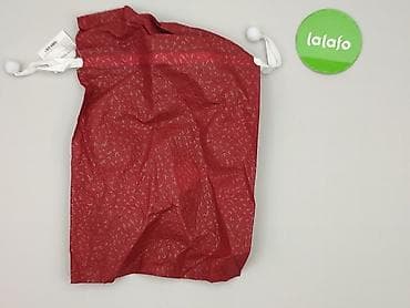 Oświetlenie: Worek prezentowy bożonarodzeniowy „Merry Christmas” – czerwony - — 3